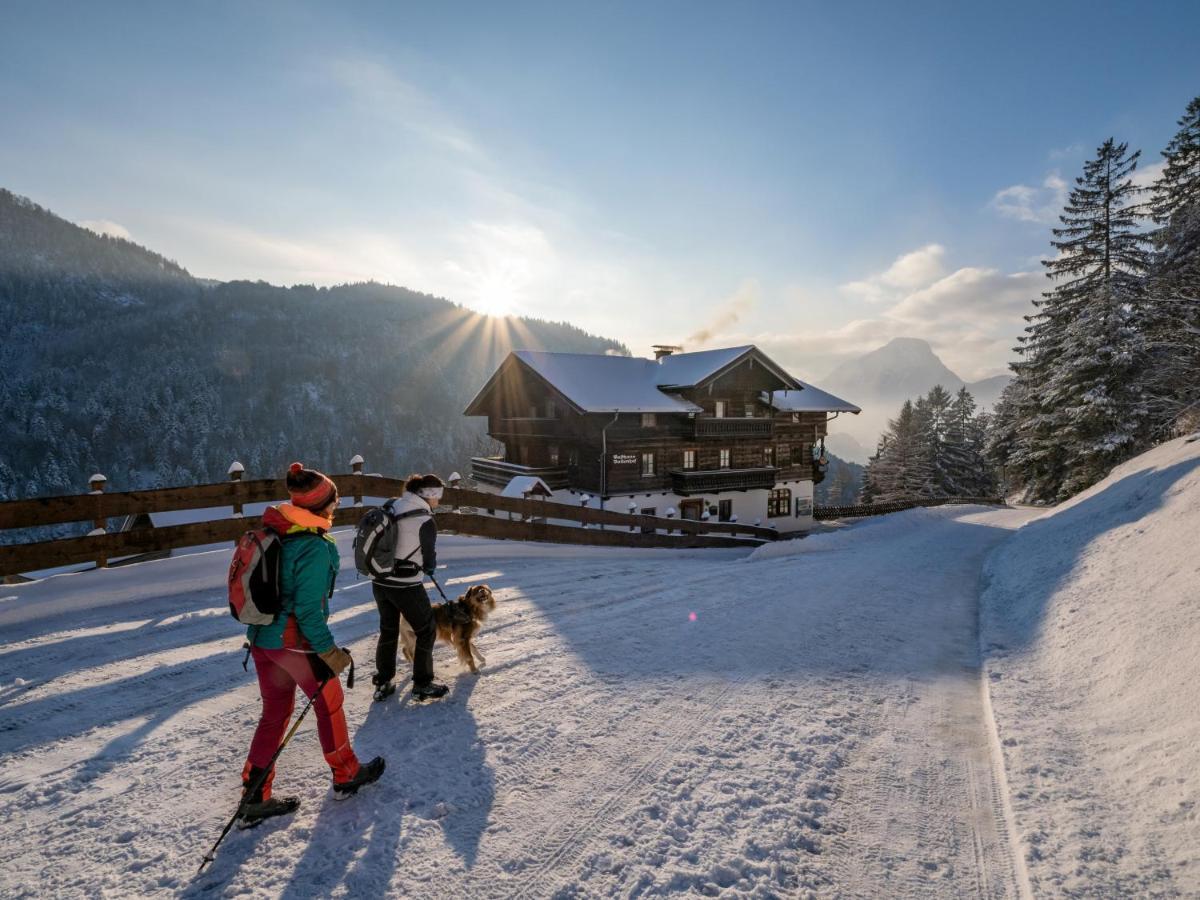 埃布斯镇Alpengasthof Veitenhof别墅 外观 照片