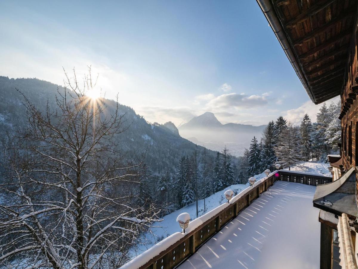 埃布斯镇Alpengasthof Veitenhof别墅 外观 照片