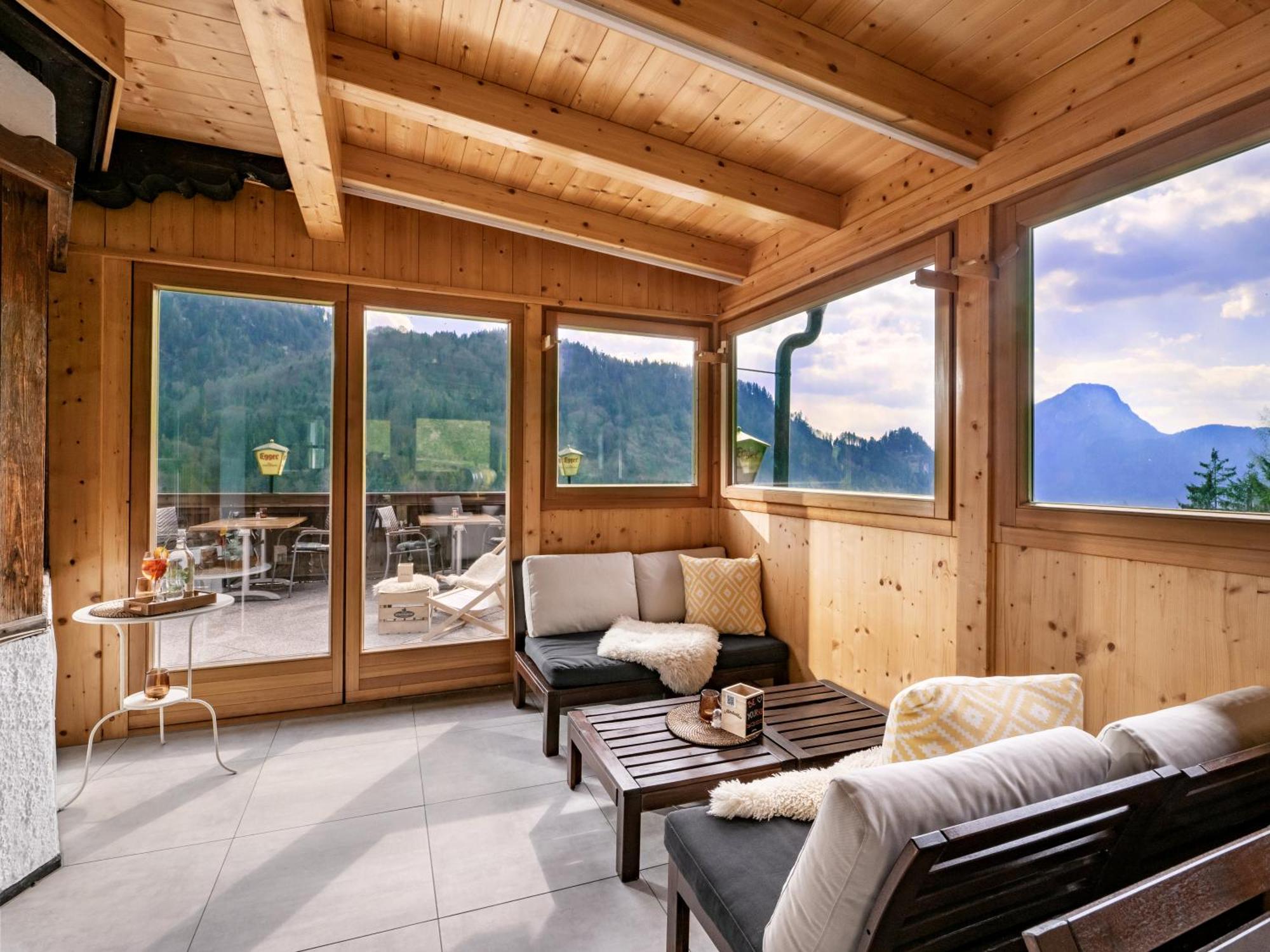 埃布斯镇Alpengasthof Veitenhof别墅 外观 照片